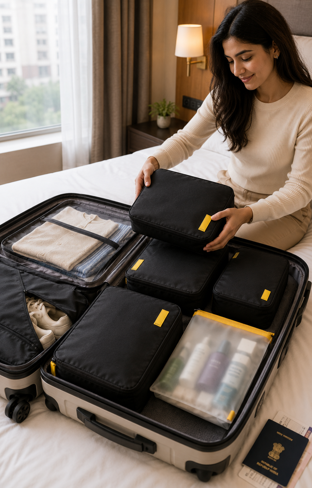 Veyora Travel Packing Cubes | 6-Piece Organizer Set